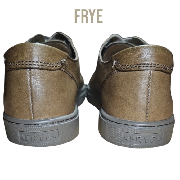Frye Gemma Low Lace Leather Sneaker - Picture 8 of 10